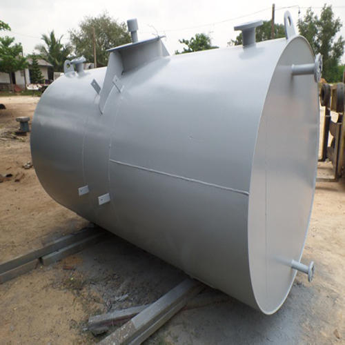 White SS304 MS HSD Storage Tank
