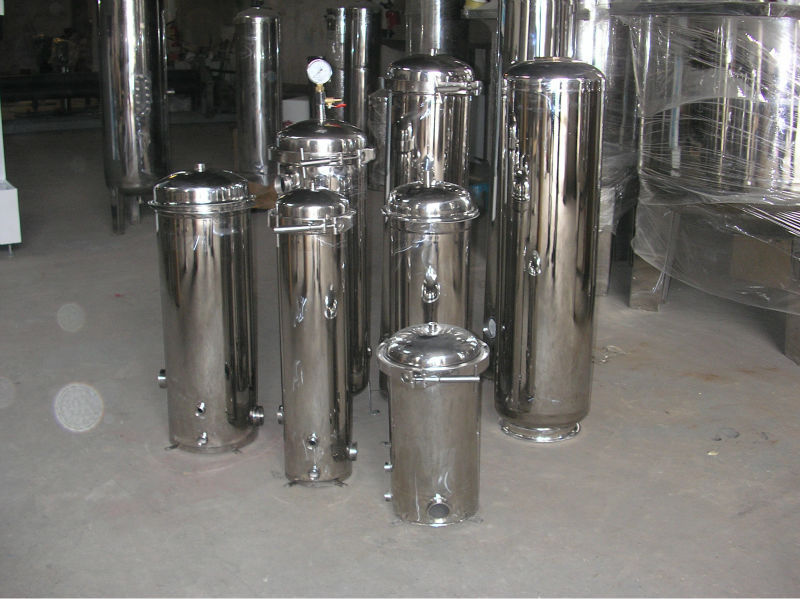 SS Liquid Micron Filter Tank