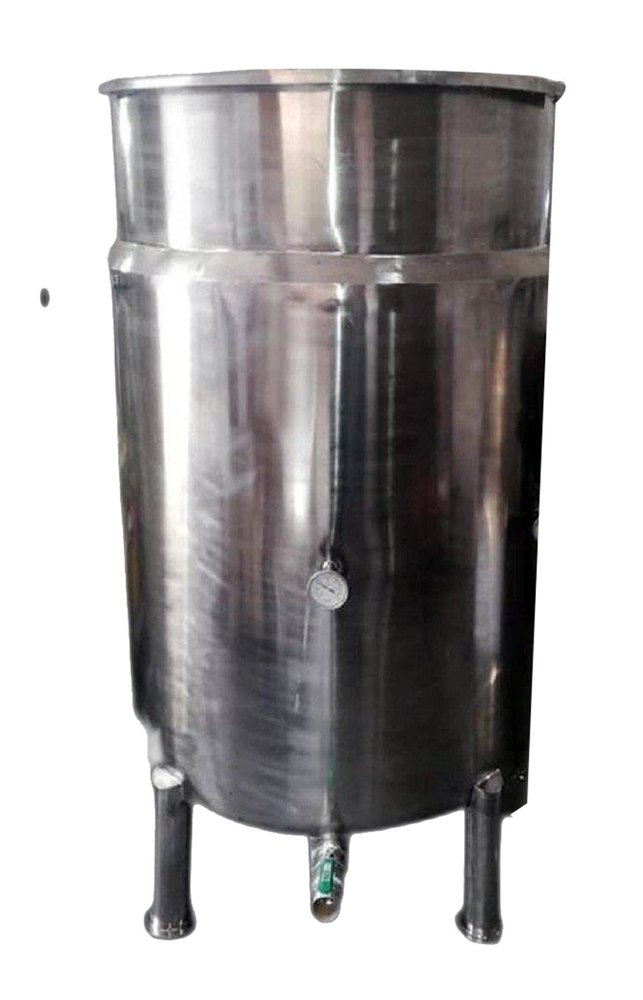 Stainless Steel Liquid Storage Tank, 100 psi