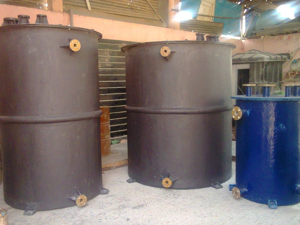 1000-5000 L Industrial Frp Chemical Storage Tanks, 150 psi