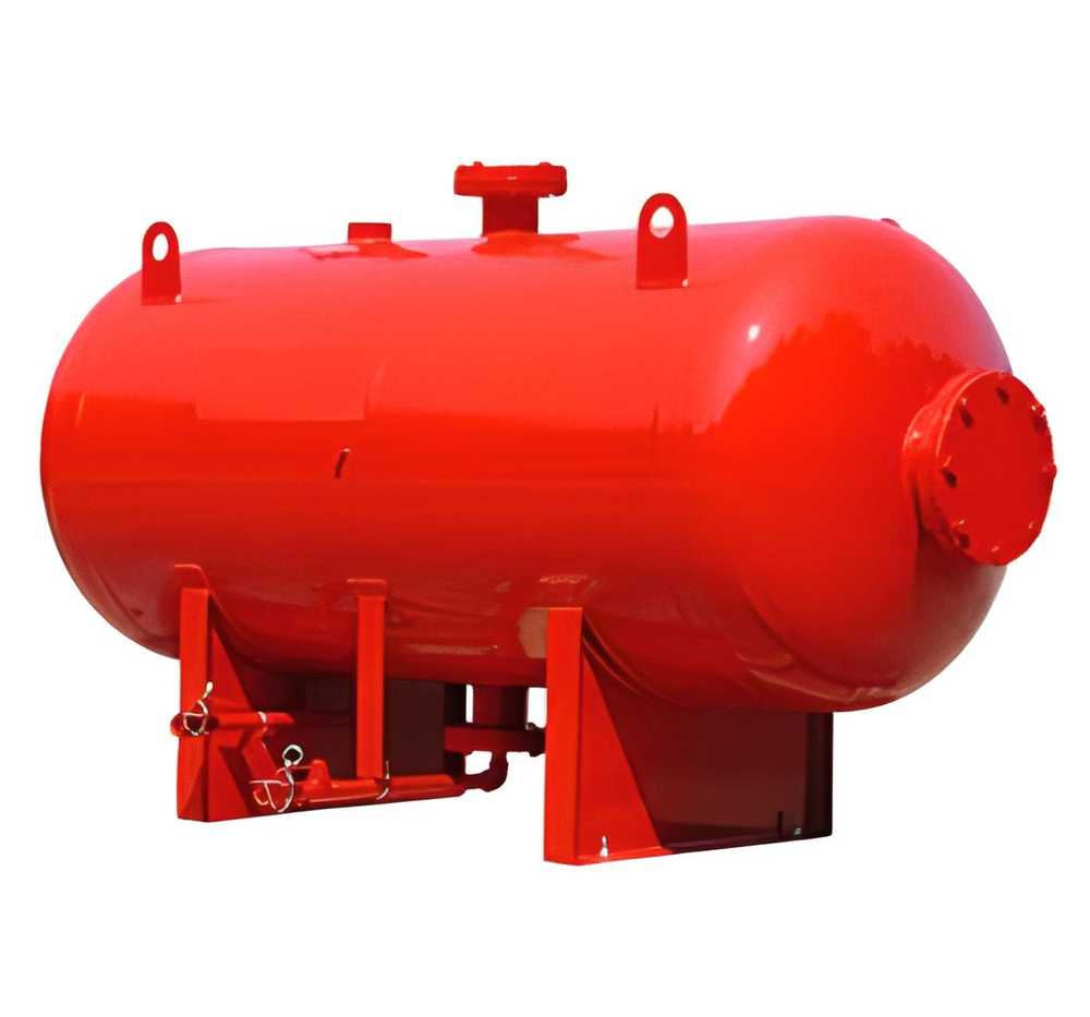 20mm Mild Steel Rubber Lining Storage Tank