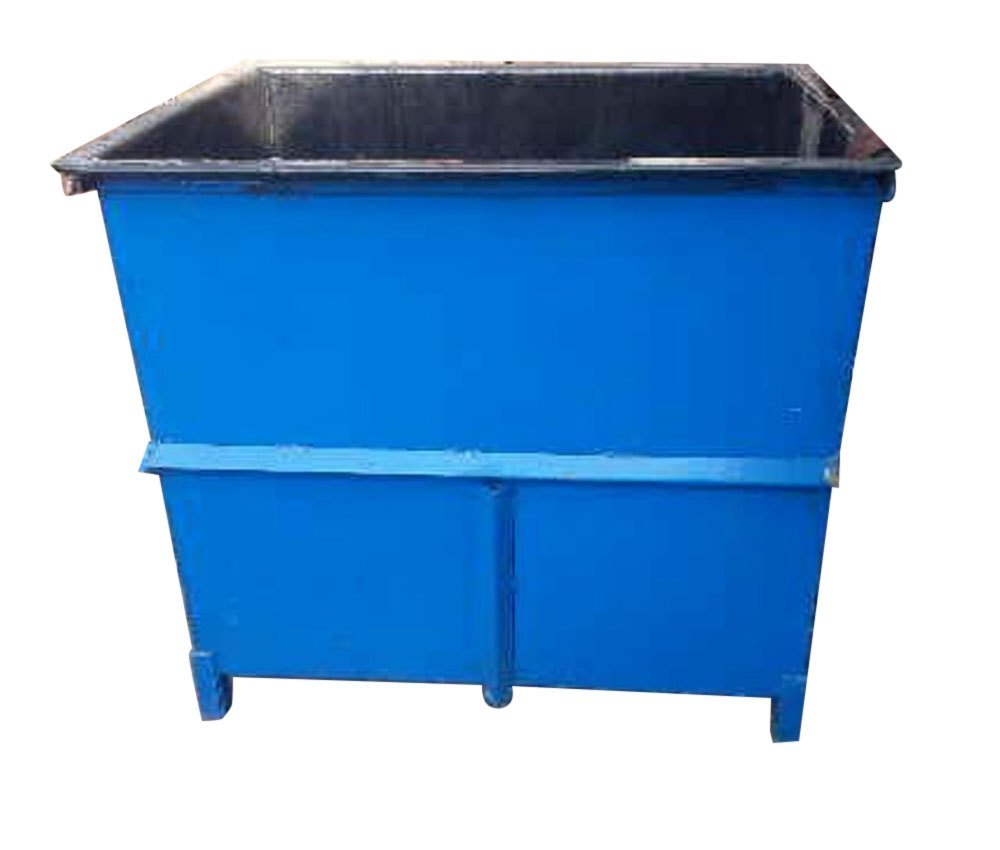 Blue Mild Steel Rubber Lined Tank, Grade: Fe500, Capacity: 500 Litre
