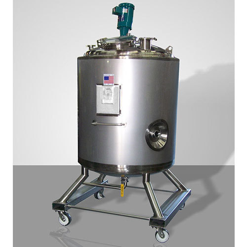 Double Wall Mixing Tank Large, Capacity: 500-1000 L