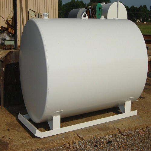Black SS Double Wall Storage Tank