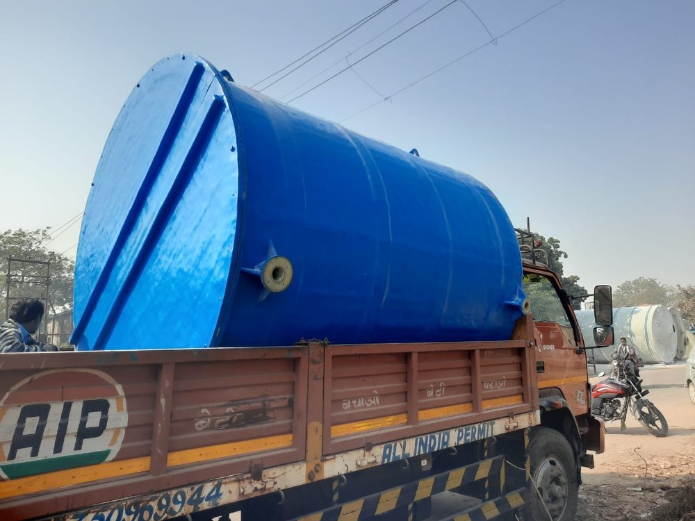 Frp Hcl Storage Tank, Capacity: 2500 Litre, Operating Pressure: 12 Bar