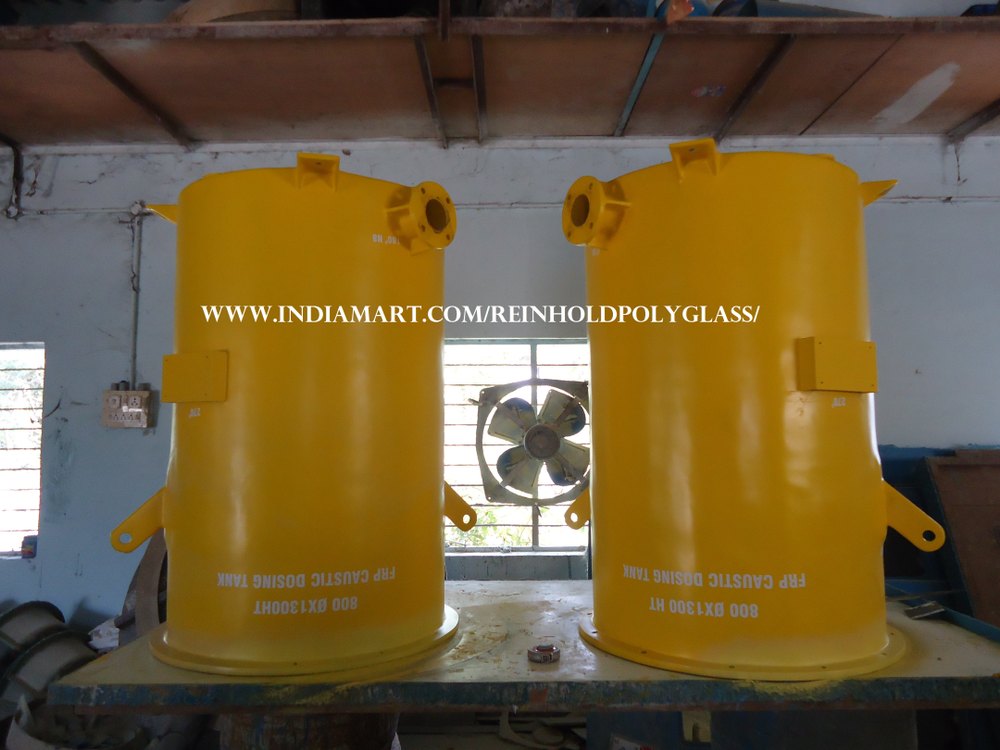 FRP Caustic Tanks, For Industrial