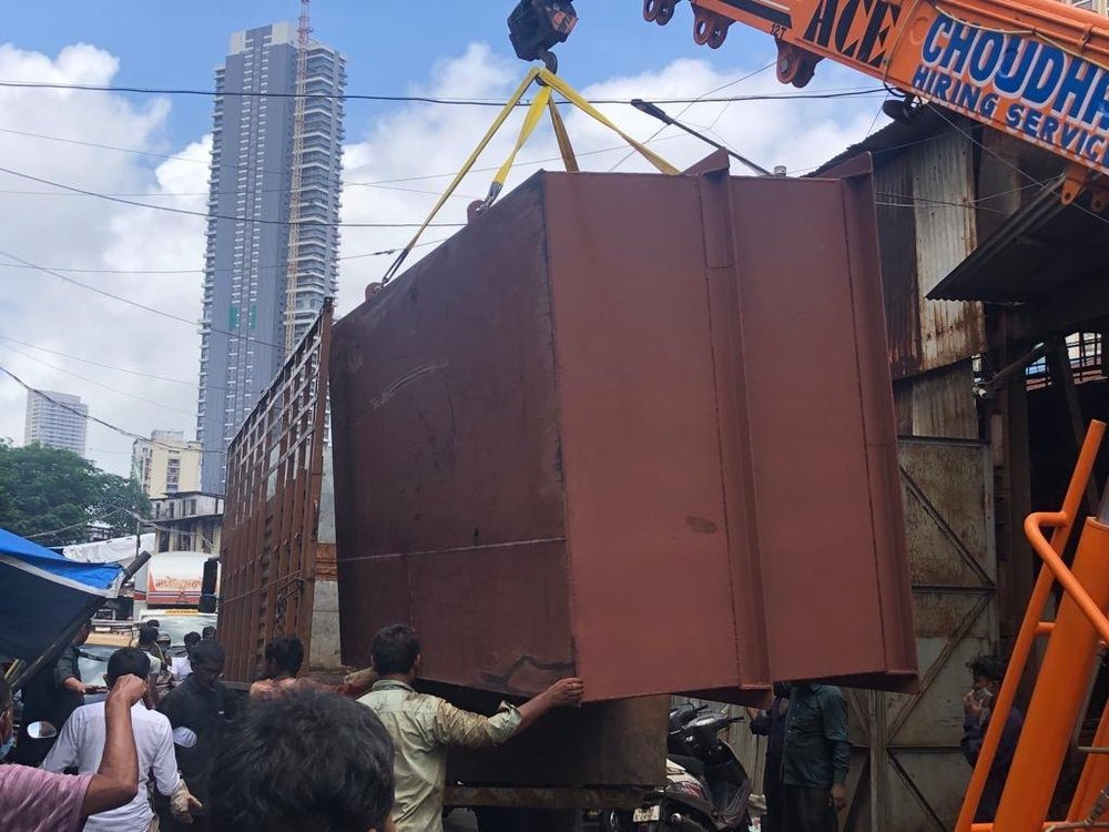 MS Water Tank, For Storage, Capacity: 5000-10000 L
