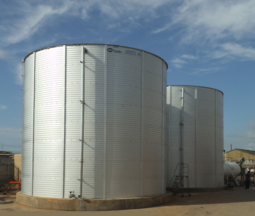 Zinc Aluminum Tanks, Capacity: 10 to 100000 L