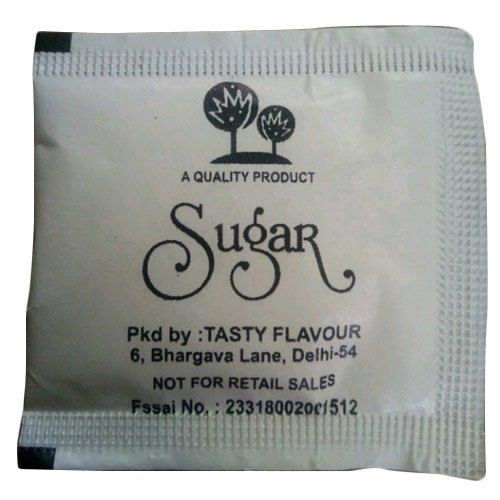Sugar Sachets, for Hotel, Size: 4 Gm