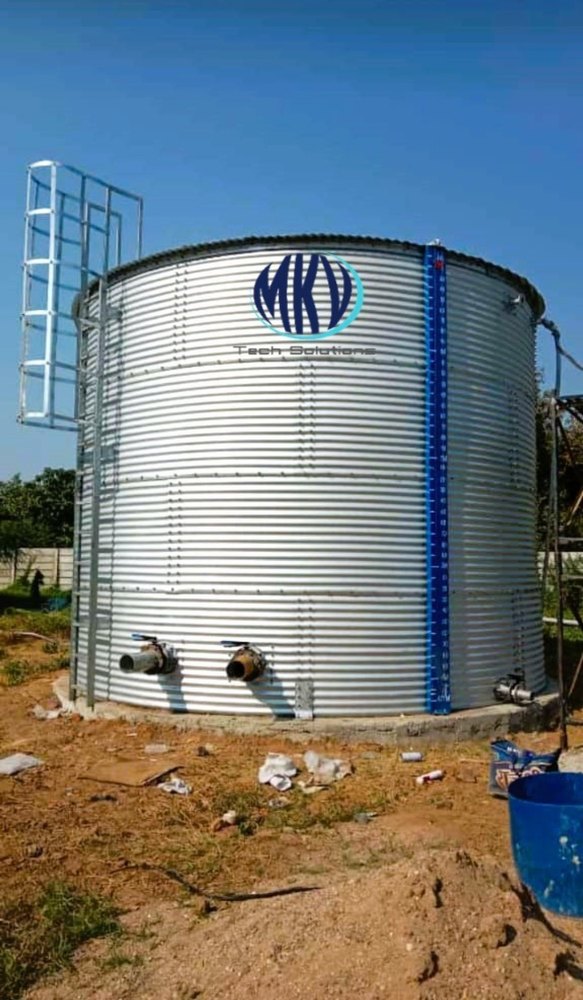 silver Triple Layered Water Tanks