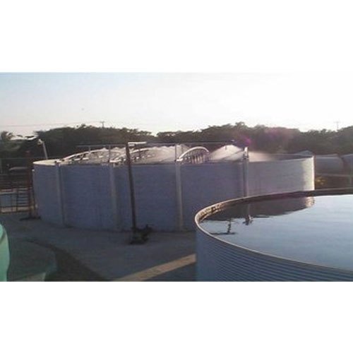 Metallic Grey Corrugated Zincalume Steel & Zinc Aluminum Water Storage Tank, Capacity: 500000l, Model No.: WTI