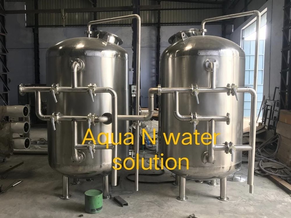 Water Stainless Steel Pressure Vessel, Max Design Pressure: 0-10 Bar, Capacity: 3000 Ltr
