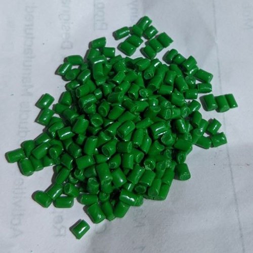 Parrot Green LLDPE Roto moulding Granules