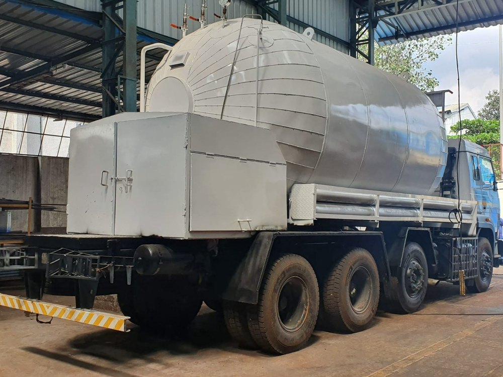 Co2 Road Tanker, For Gas Transportation, Capacity: 55000 Litre