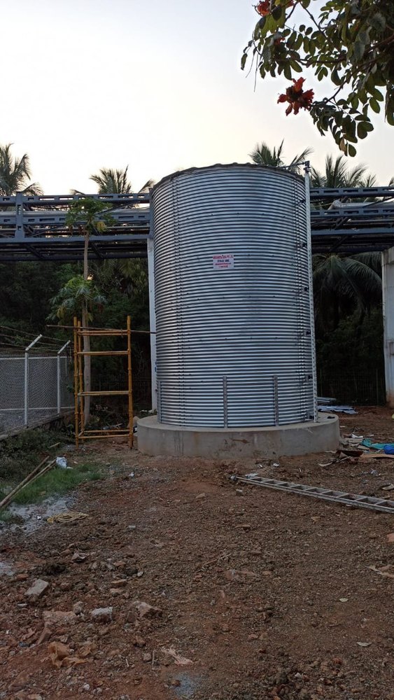 Industrial Water Storage Tank, Capacity: 5KL-2500KL, Size: 10KL-2500KL