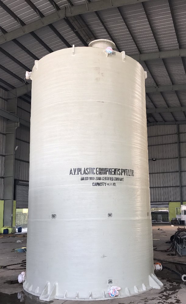 Off white PP Storage Tanks (Spirall)