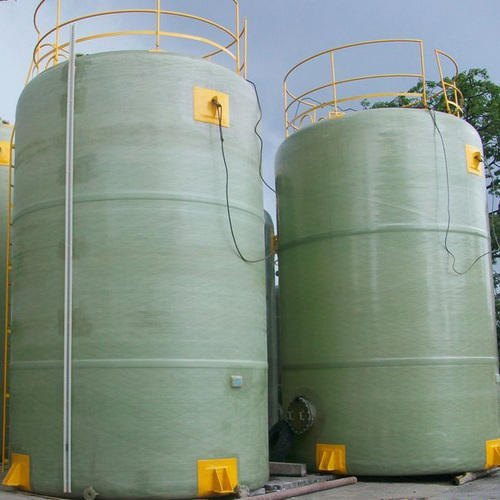 2.6M 4M FRP Lining Tanks, For Chemicals, Storage Capacity: 20KL