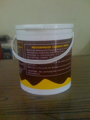 Cylindrical White Paint Containers, For Paints, Size: 4 Ltr