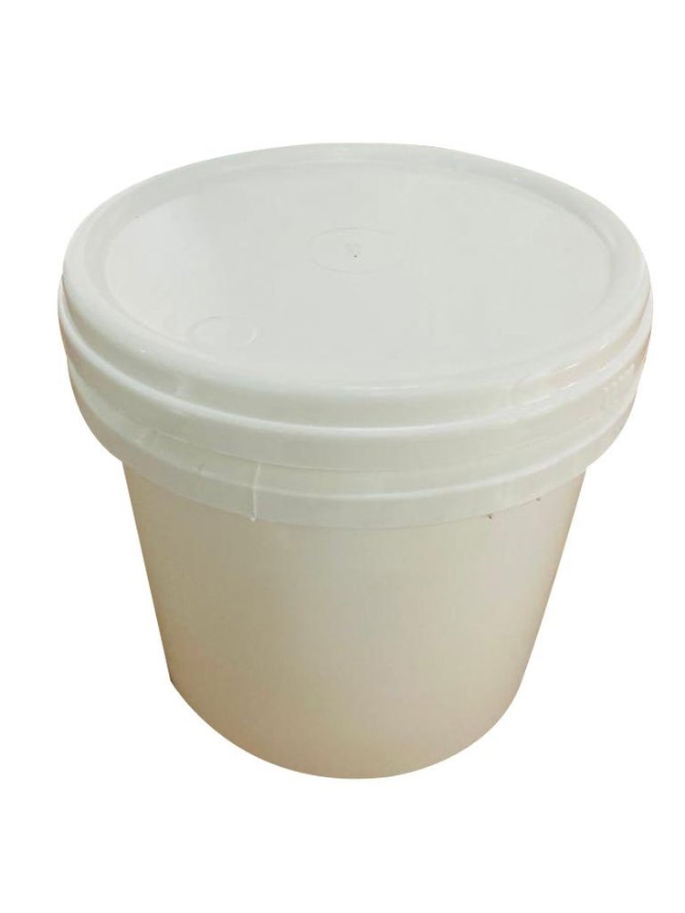 Plain White 1 Kg Paint Container