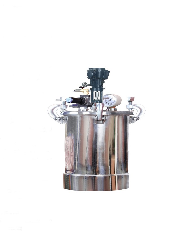 Pressure Feed Tank S.S. 5 Liter With Pneumatic Stirrer