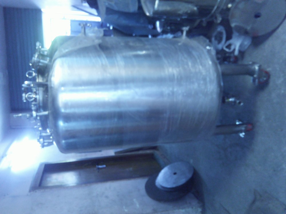 Stainless Steel Semi-Automatic Fabricated Chemical Storage Tank