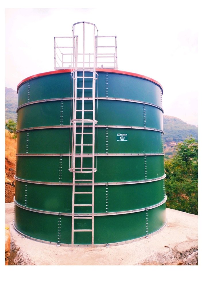 Water Fabricated Storage Tank, Capacity: 10000 L onwards