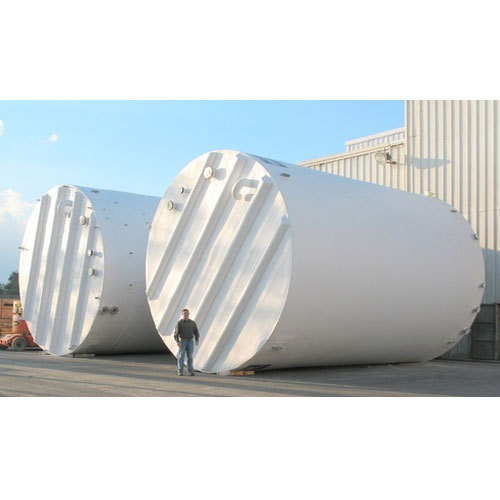 White FRP STORAGE TANKS