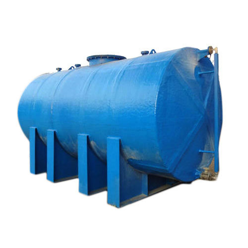 Round Horizontal Frp Tank, For Chemicals, Storage Capacity: 1000L