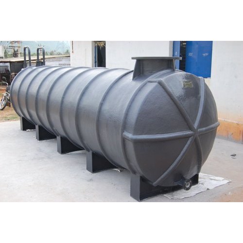 10 KL Horizontal FRP Acid Storage Tank
