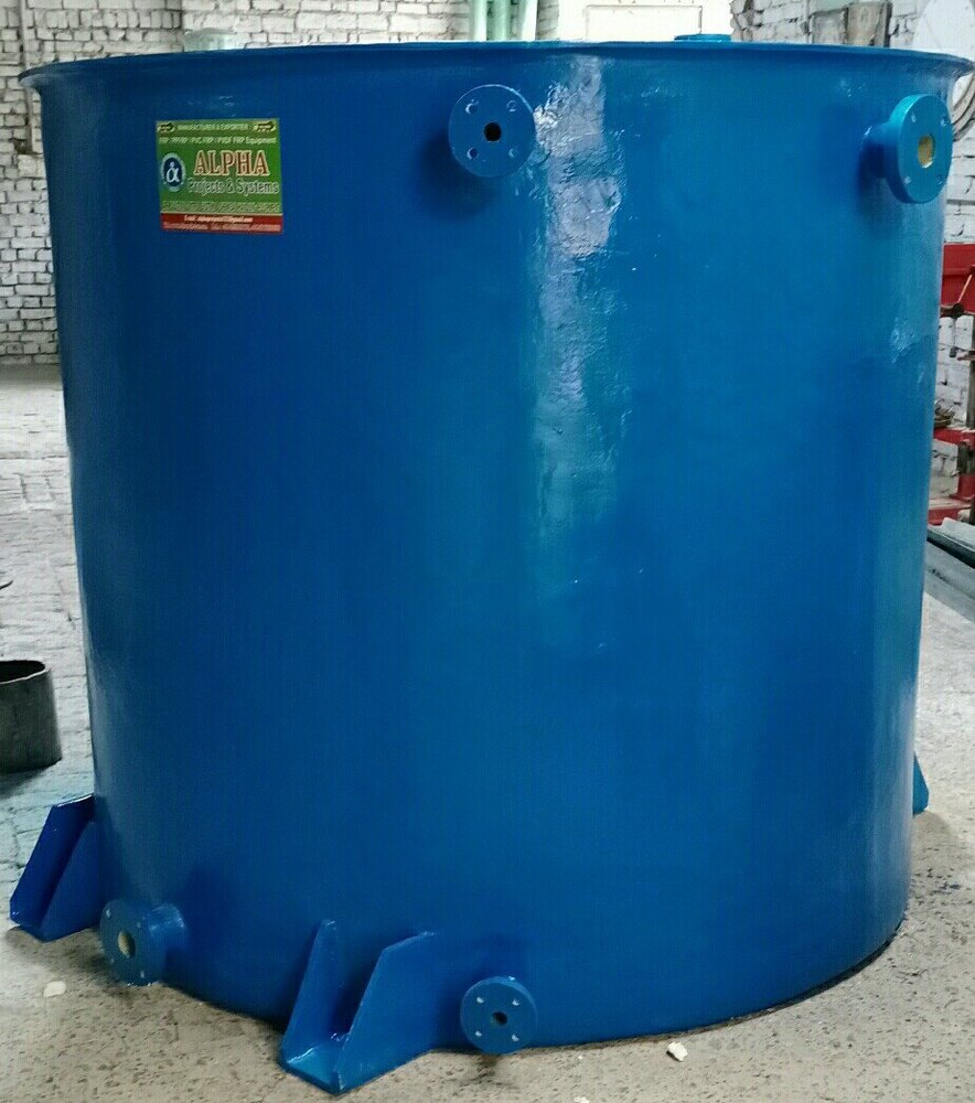 Chemical 4500 Mm Frp Lining Tank, For Chemicals, Storage Capacity: 100000 L