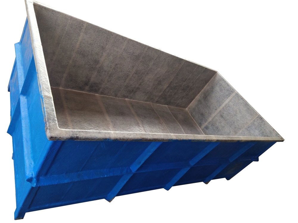KFE 3ft FRP Lining MS Tanks for Chemical Storage, Storage Capacity: 2000 Litre