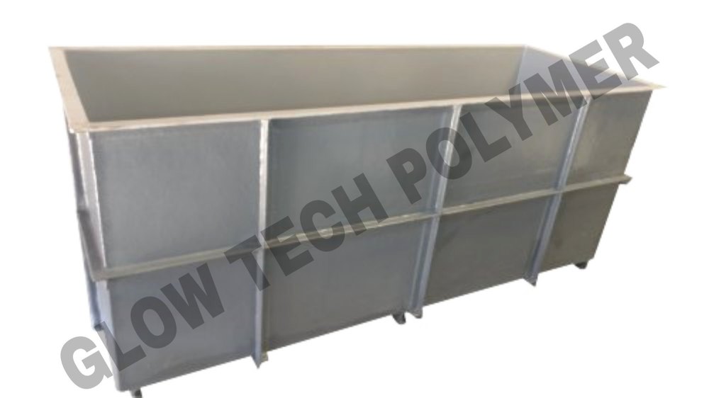 GlowTech Polymer Water FRP Electroplating Tank, Capacity: 2000L
