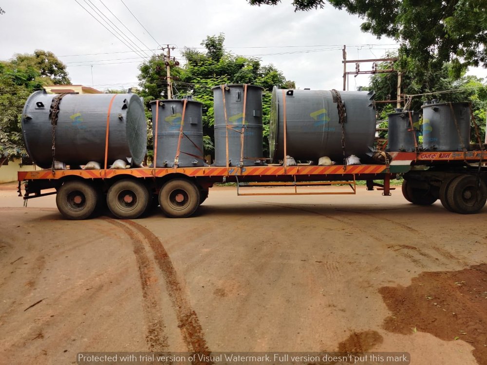 Bluemoon 2000L Industrial FRP Dosing Tank