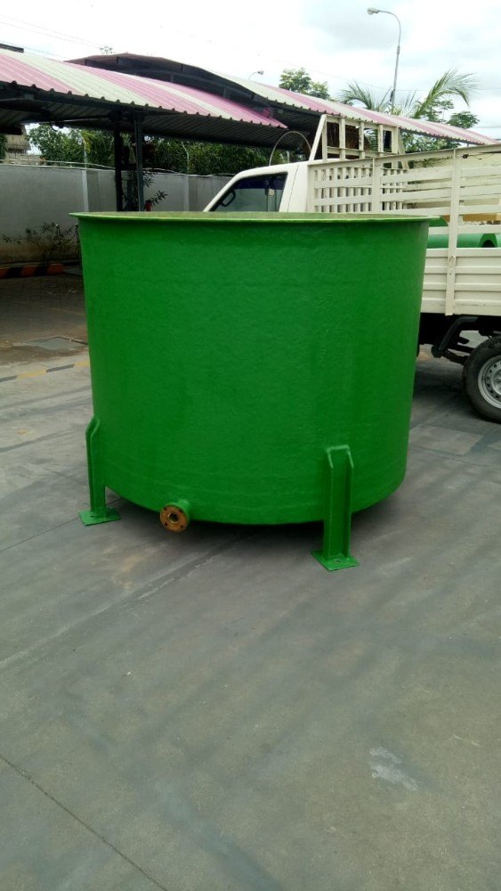 1.5-2 M 4-5 Feet FRP Dosing Tank, For Industrial, Storage Capacity: 1000-3000 L