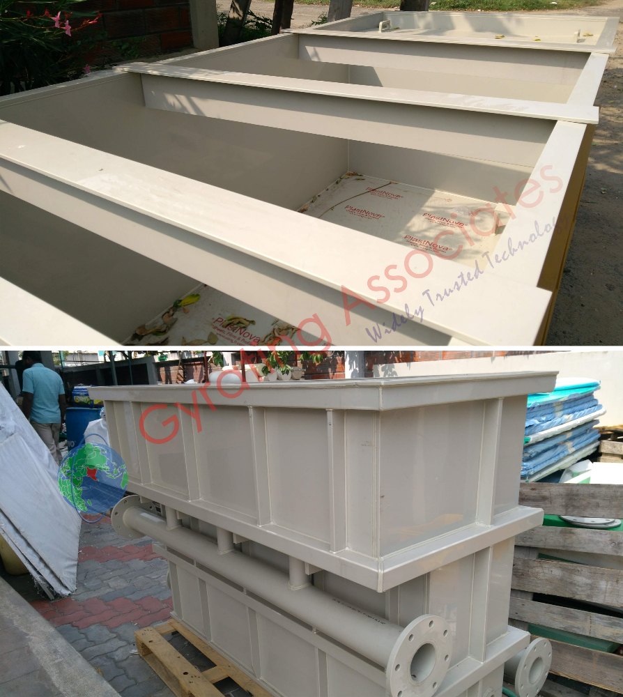 Gyrating Polypropylene PP Tank, Storage Capacity: Various Sizea, Depends On Application