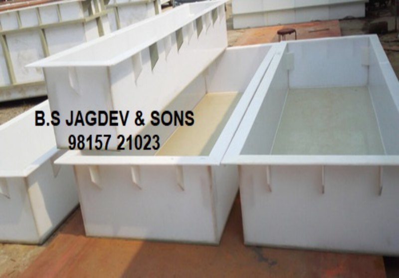 PVC Electroplating Tank, Capacity: 500-1000 L