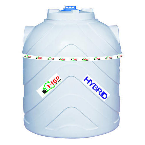White Hdpe HGP Foam Insulating Tanks 5 Layer Double Puf, Storage Capacity: 1000L, Capacity: 500-1000 L