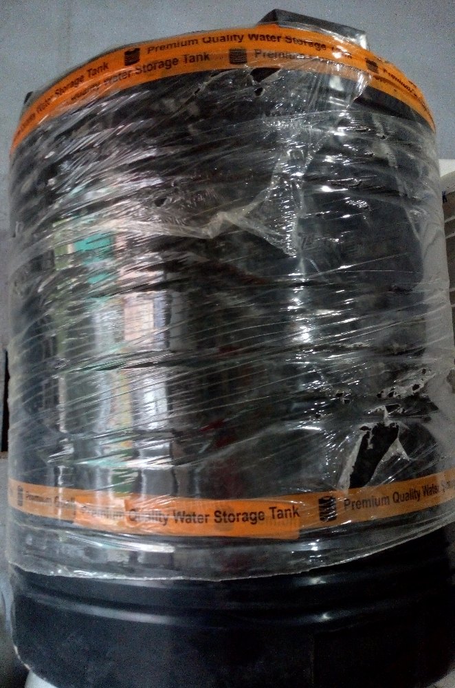 3 Black Triple Layer Water Storage Tanks, Storage Capacity: 500-1000Liter, Capacity: 500-1000 L