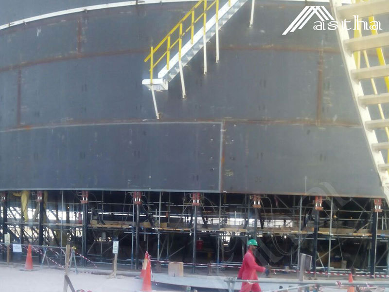 Hydraulic Telescopic Pressure Jack For Erecting Grain Storage Silos
