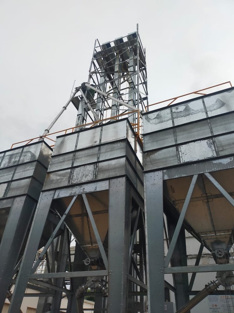 Gi Square Silos For Paddy And Grain Storage