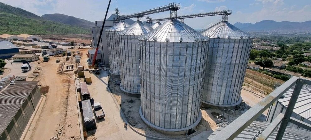 Steel Flat Bottom Grain Storage Silo