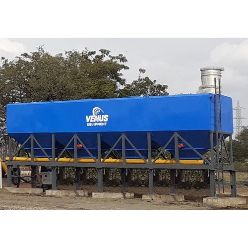 Horizontal Cement Silo, 6500 Kg, Size/Dimension: 2.5 X 10 M