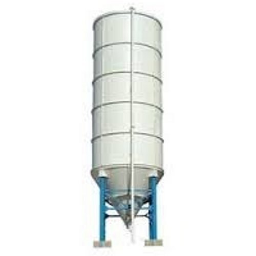 Ms Dry Container Fly Ash Silo, For Industrial, Storage Capacity: 50-100 ton