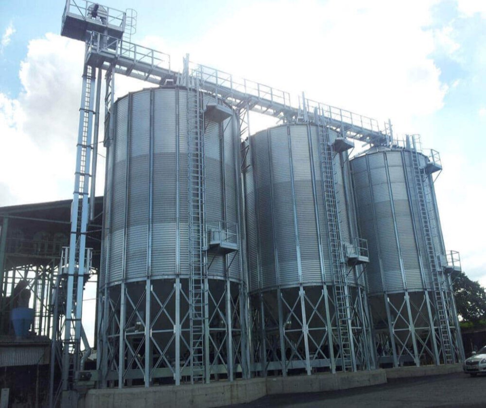 Hopper Bottom Grain Silos