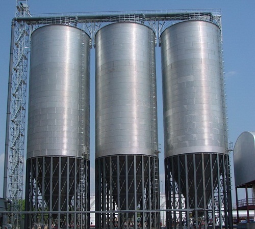 Commercial Hopper Bottom Silo, Storage Capacity: 0-50 ton