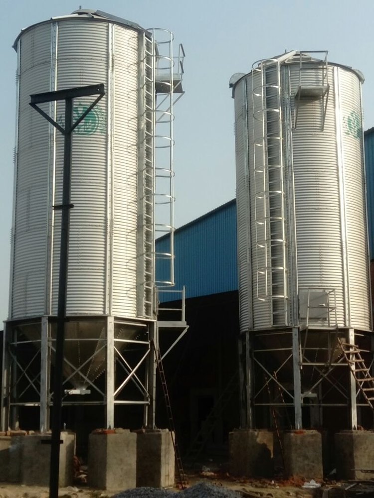 Gi Hopper Bottom Silo, 25 Feet