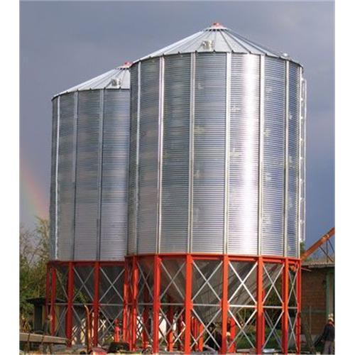 Mild Steel Hopper Bottom Silo, For Standard