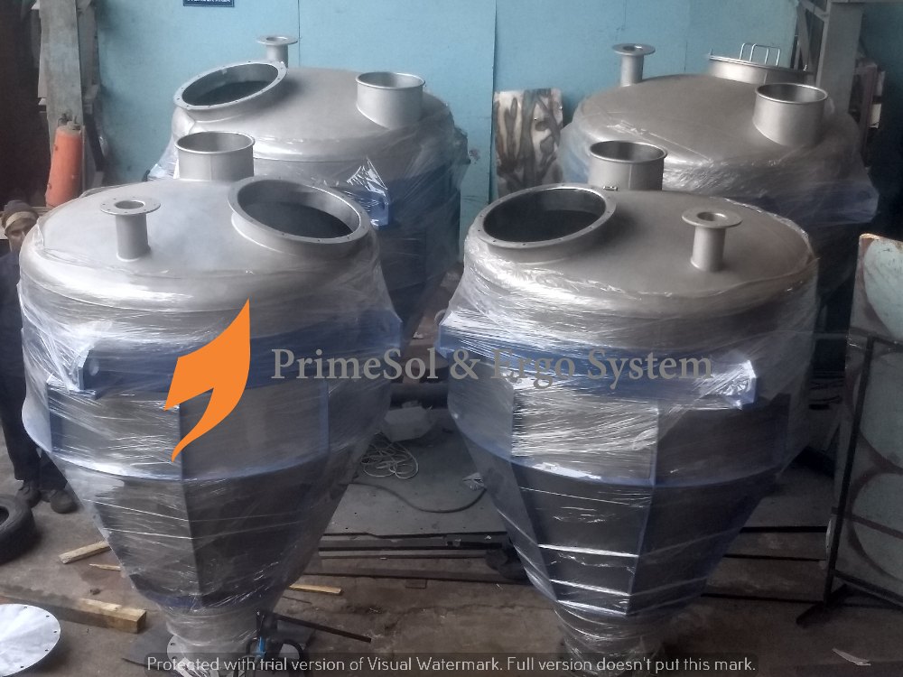 Chemicals Round Stainless Steel Silos, For Industrial, Storage Capacity: 0-50 ton