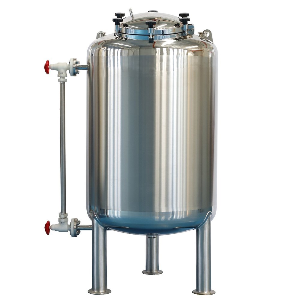 Grains Round Stainless Steel Storage Silo, For Industrial, Storage Capacity: 50Ton