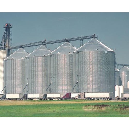 Stainless Steel Storage Silo, For Industrial